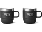 Yeti Rambler 6 oz Stackable Mugs w/Durasip Ceramic Lining - 2 Pack