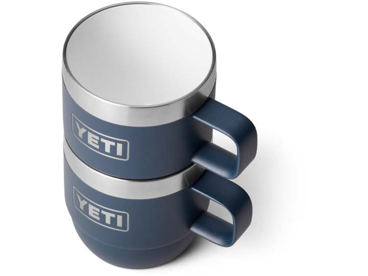 Yeti Rambler 6 oz Stackable Mugs w/Durasip Ceramic Lining - 2 Pack