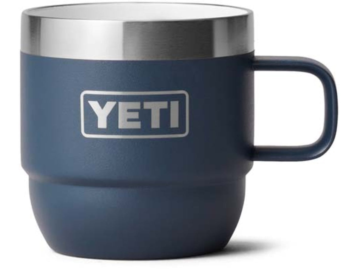 Yeti Rambler 6 oz Stackable Mugs w/Durasip Ceramic Lining - 2 Pack