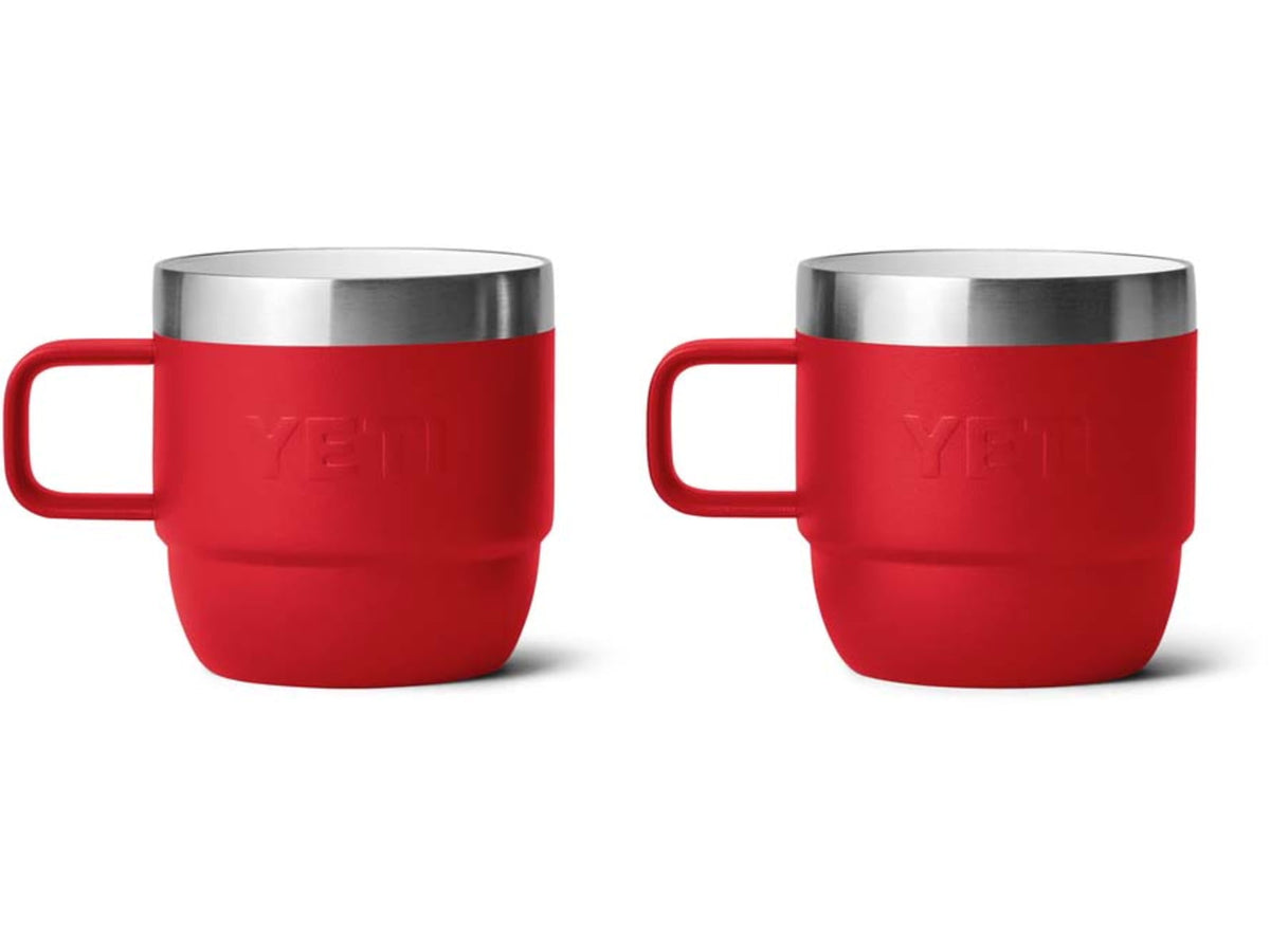 Yeti Rambler 6 oz Stackable Mugs w/Durasip Ceramic Lining - 2 Pack