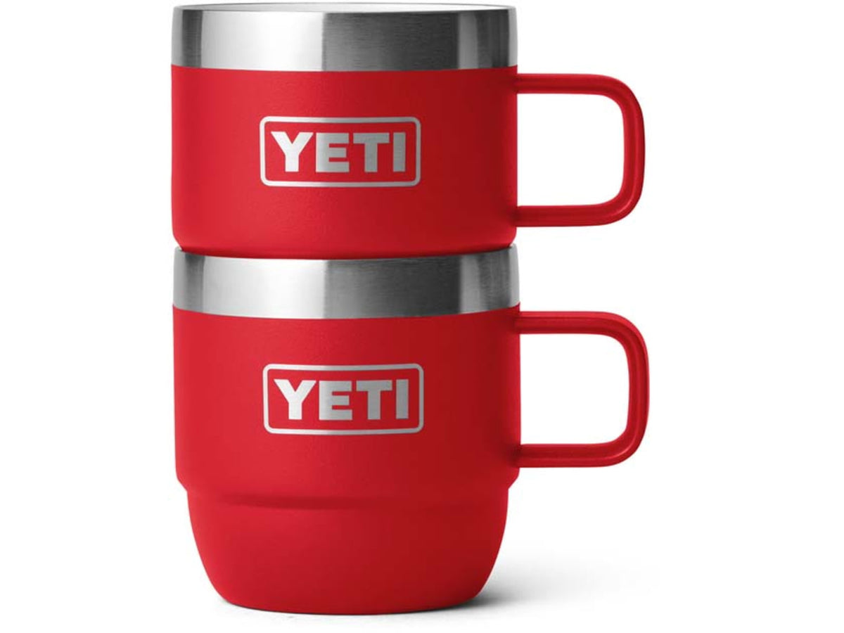 Yeti Rambler 6 oz Stackable Mugs w/Durasip Ceramic Lining - 2 Pack