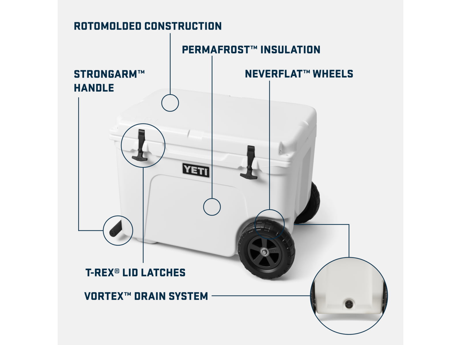 Yeti Tundra Haul Wheeled Hard Cooler