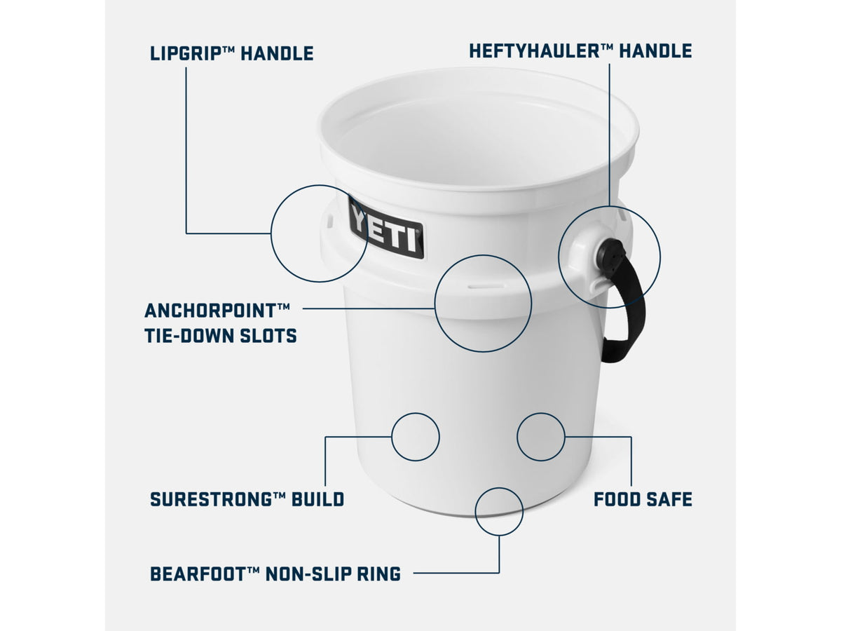 Yeti LoadOut 5-Gallon Bucket
