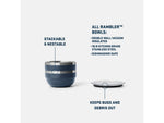 Yeti Rambler 1 Quart Bowl Sea Stone