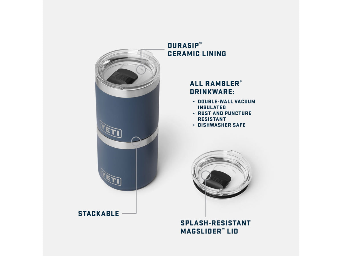 Yeti Rambler 10 oz Ceramic Lining Lowball 2.0 w/MagSlider Lid