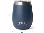 Yeti Rambler 10 oz Wine Tumbler w/DuraSip Ceramic Lining