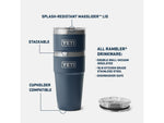 Yeti Rambler 20 oz Stackable Cup w/Magslider Lid