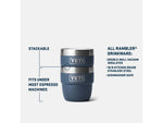 Yeti Rambler 4 oz Stackable Cups w/Durasip Ceramic Lining - 2 Pack