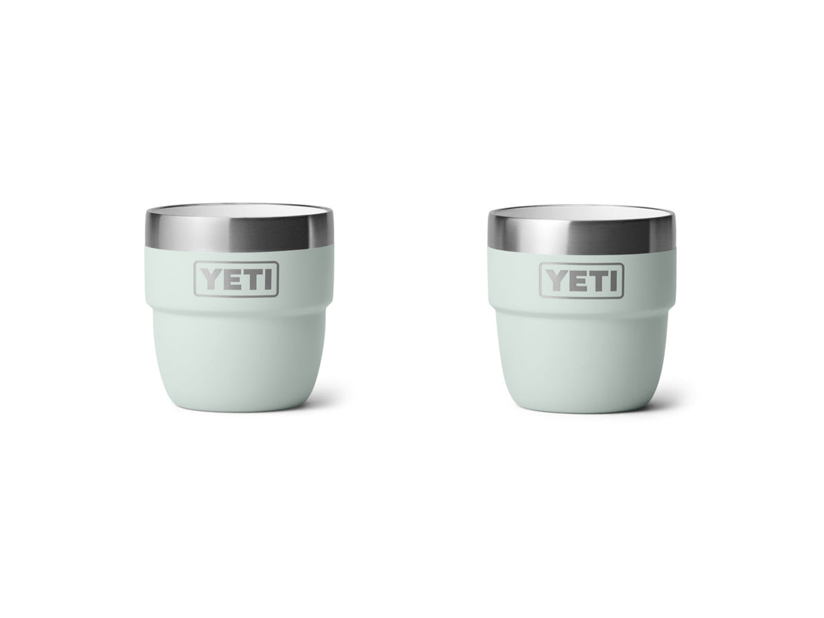 Yeti Rambler 4 oz Stackable Cups w/Durasip Ceramic Lining - 2 Pack
