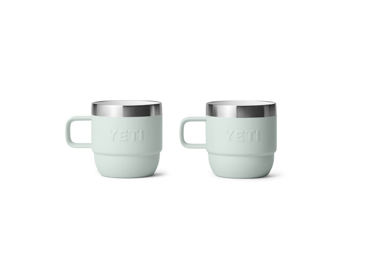 Yeti Rambler 6 oz Stackable Mugs w/Durasip Ceramic Lining - 2 Pack