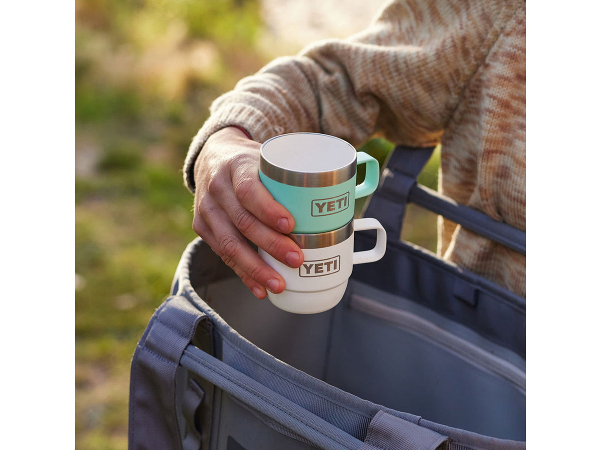 Yeti Rambler 6 oz Stackable Mugs w/Durasip Ceramic Lining - 2 Pack