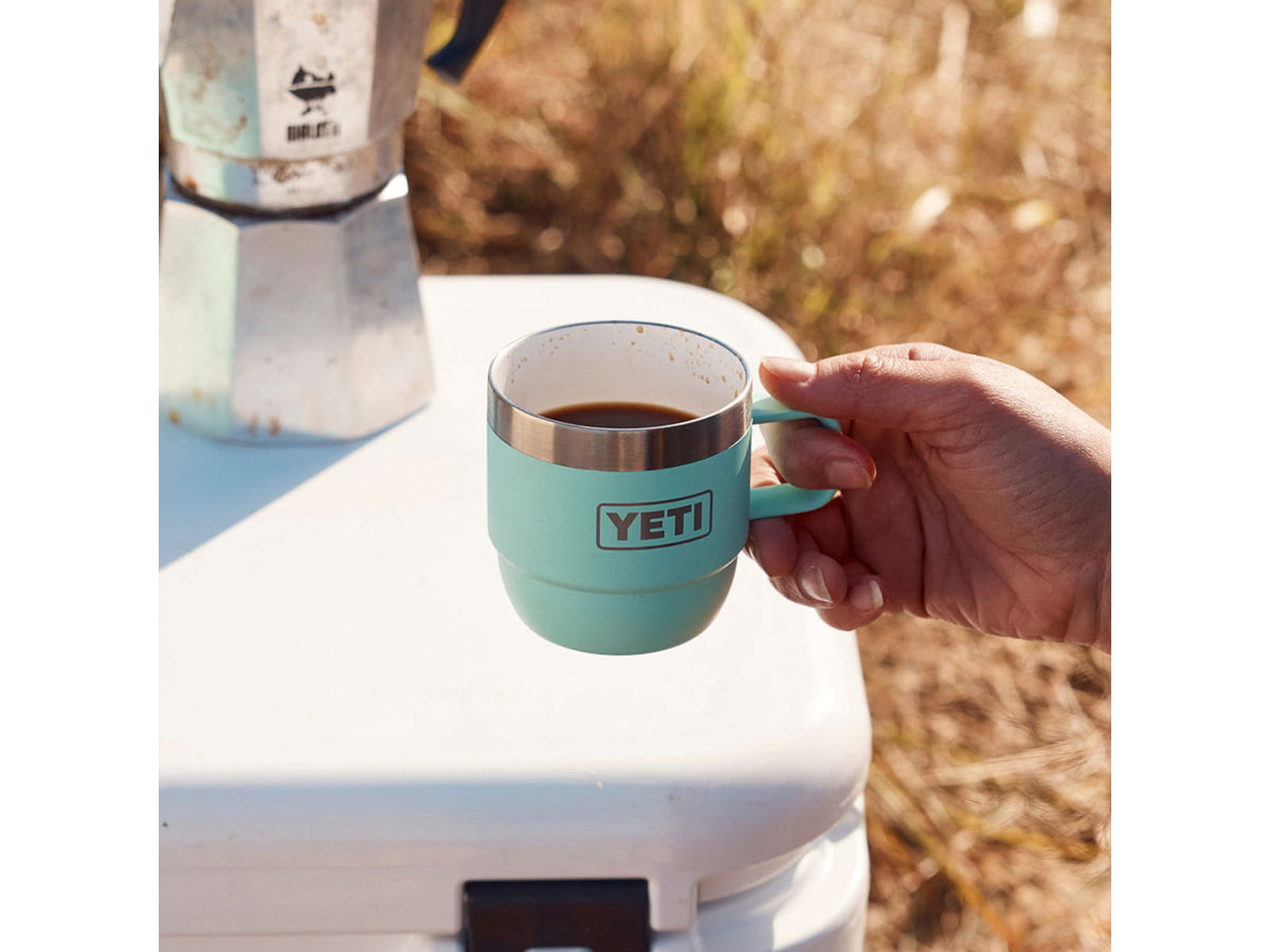 Yeti Rambler 6 oz Stackable Mugs w/Durasip Ceramic Lining - 2 Pack