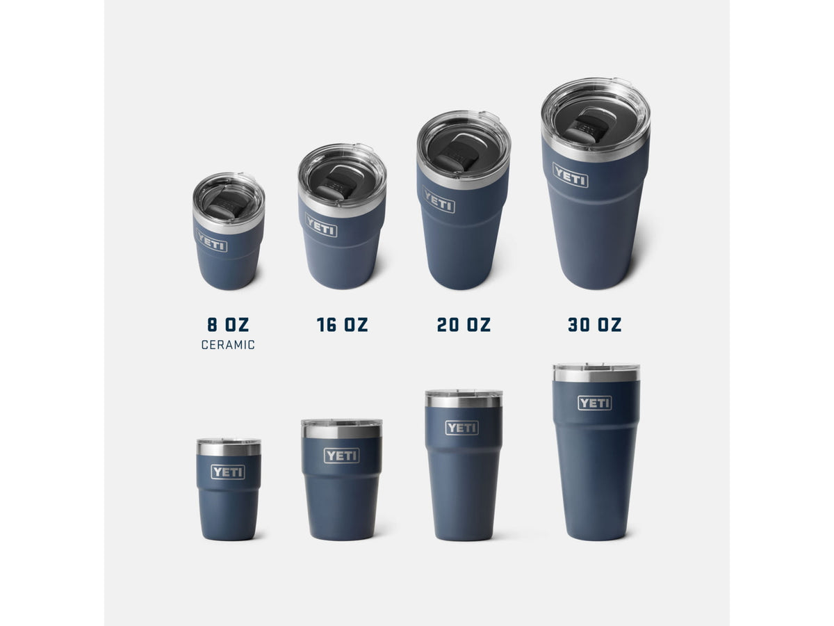 Yeti Rambler 8 oz Stackable Cup w/Durasip Ceramic Lining