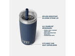 Yeti Rambler Jr. 10 oz Tumbler with Silicone Straw Lid