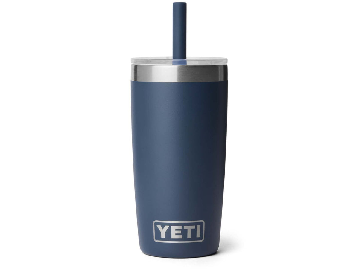 Yeti Rambler Jr. 10 oz Tumbler with Silicone Straw Lid