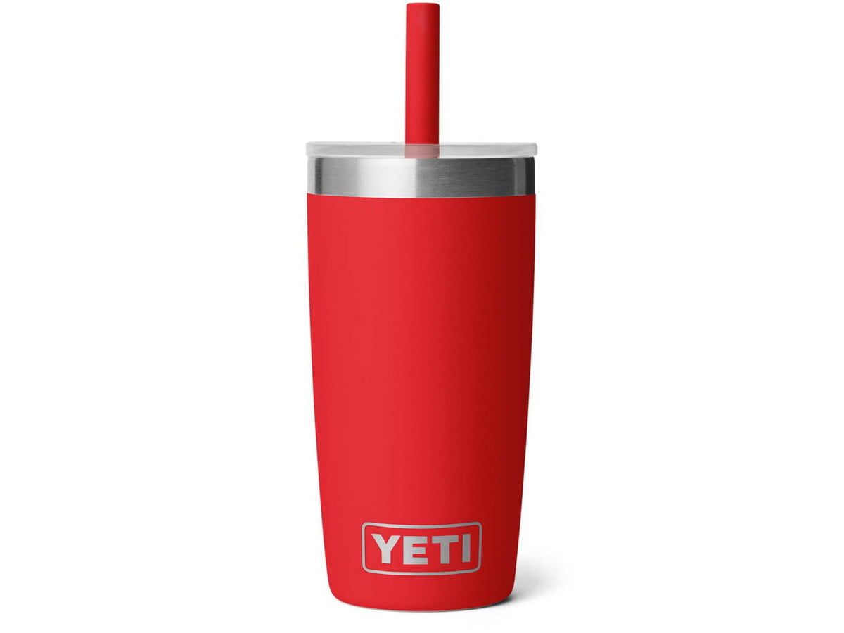 Yeti Rambler Jr. 10 oz Tumbler with Silicone Straw Lid