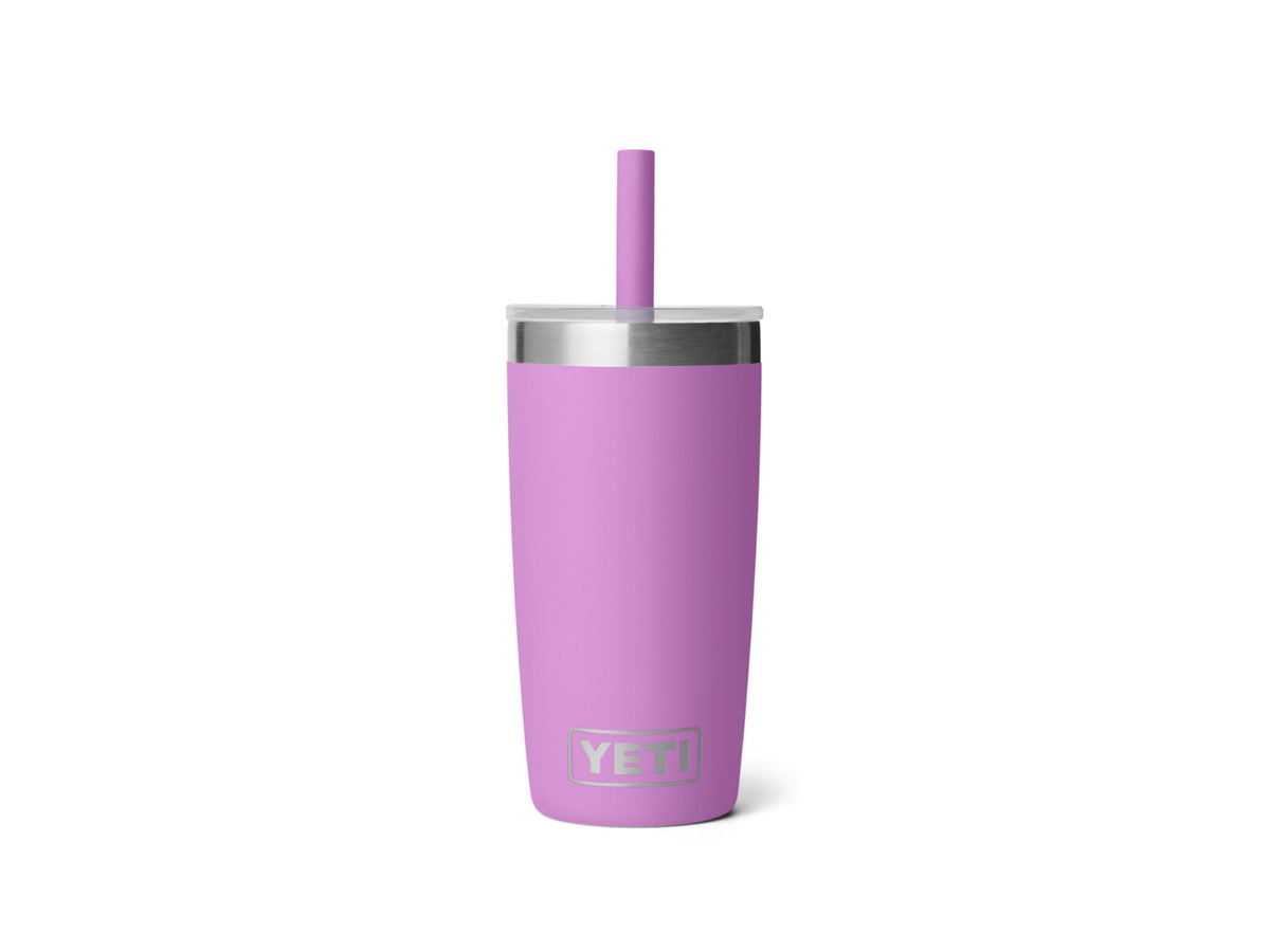 Yeti Rambler Jr. 10 oz Tumbler with Silicone Straw Lid