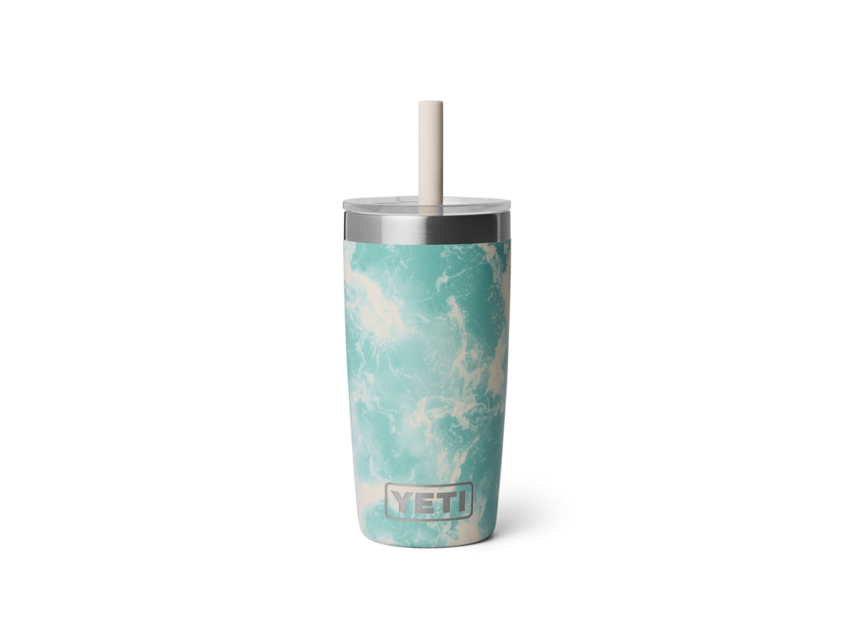 Yeti Rambler Jr. 10 oz Tumbler with Silicone Straw Lid