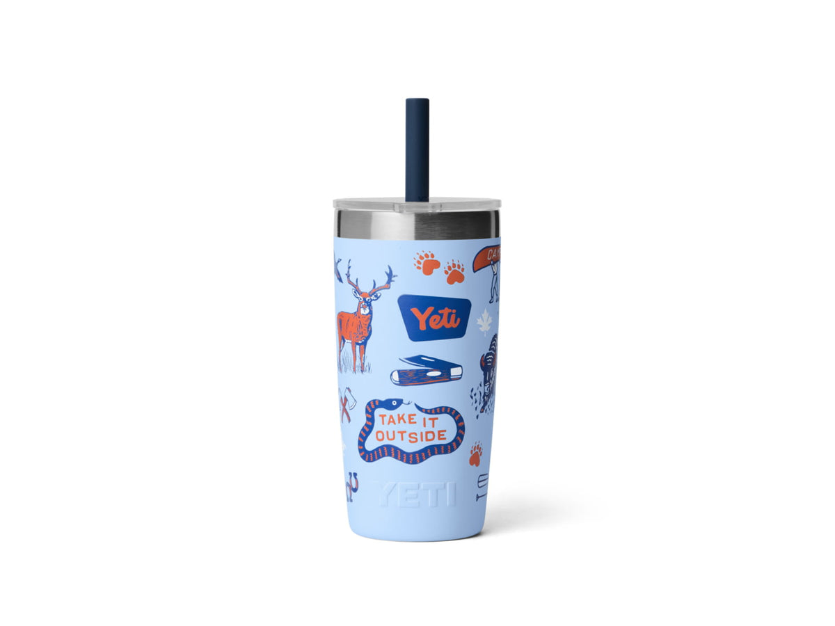 Yeti Rambler Jr. 10 oz Tumbler with Silicone Straw Lid