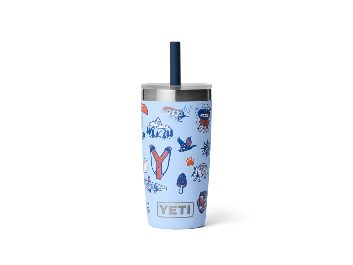 Yeti Rambler Jr. 10 oz Tumbler with Silicone Straw Lid