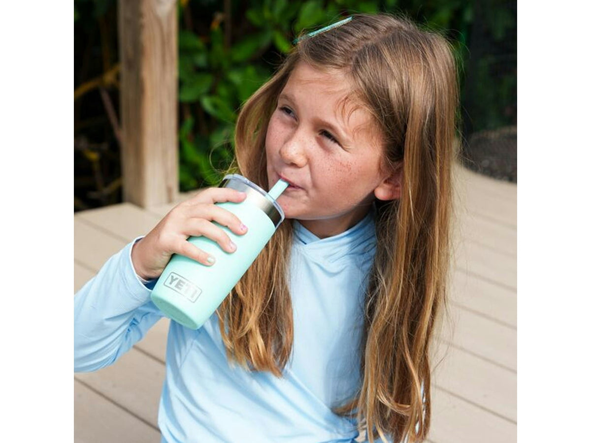 Yeti Rambler Jr. 10 oz Tumbler with Silicone Straw Lid