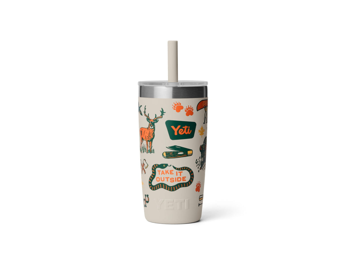 Yeti Rambler Jr. 10 oz Tumbler with Silicone Straw Lid