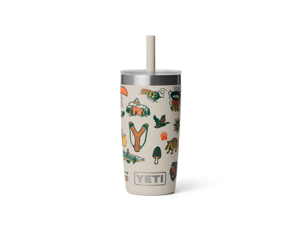 Yeti Rambler Jr. 10 oz Tumbler with Silicone Straw Lid