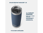 Yeti Rambler 20 oz Tumbler w/Magslider Lid