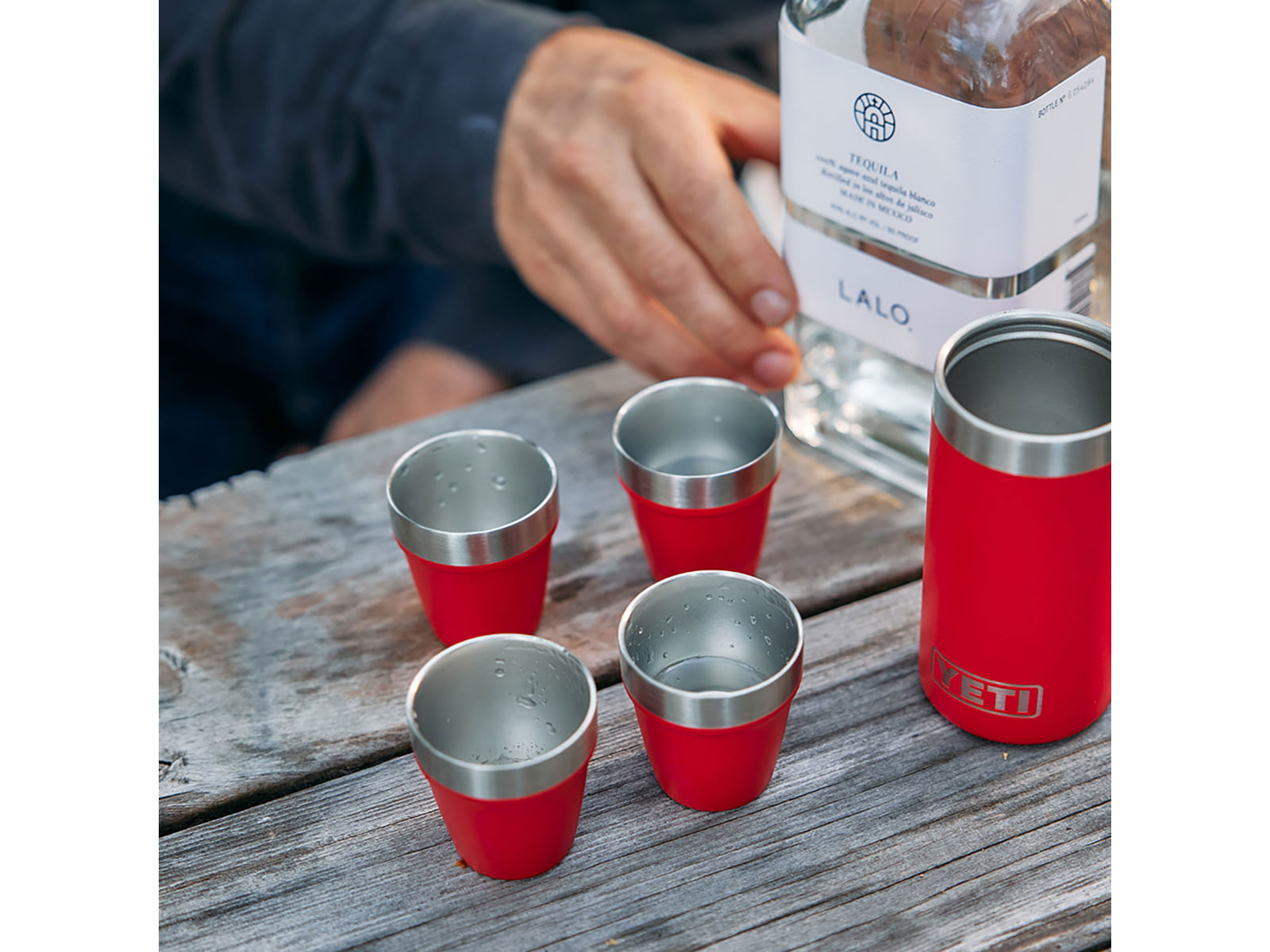 Yeti Shot Glasses and Case