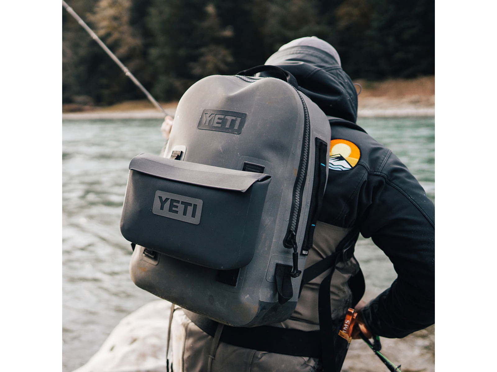 Yeti Sidekick Dry 3L Black Black 3 L