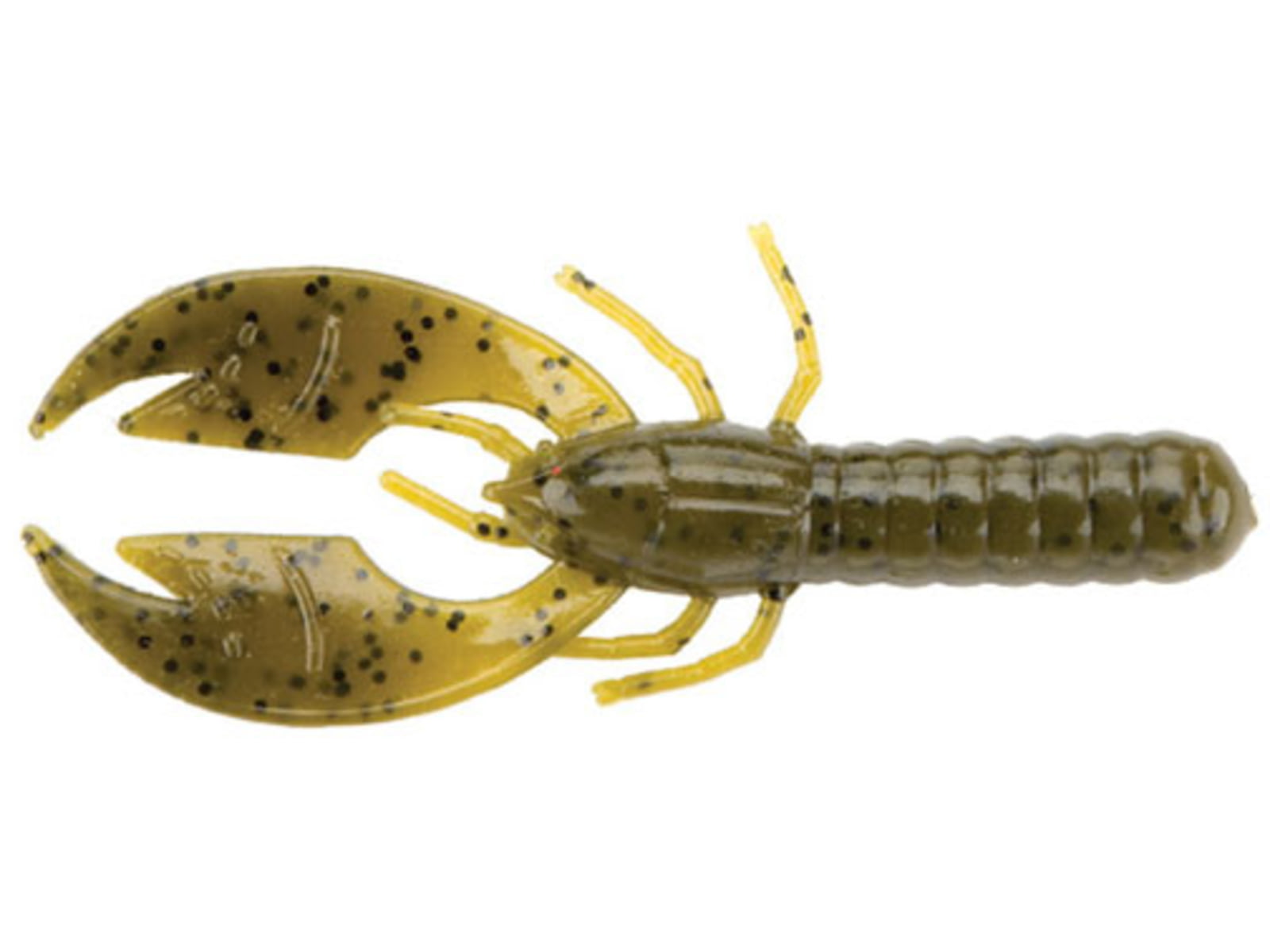 Yum Craw Papi 12 Pack 2.75in Green Pumpkin 1