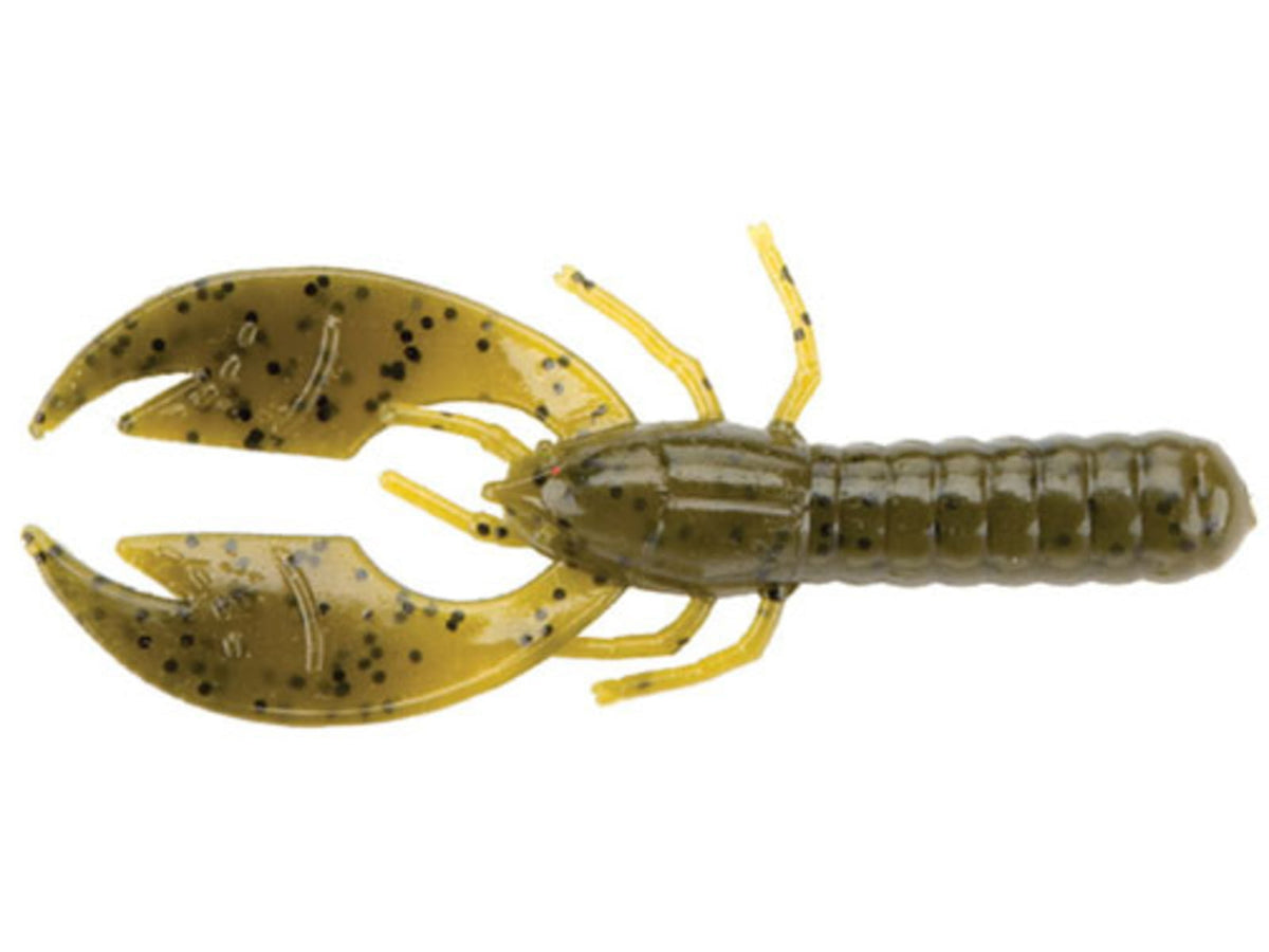 Yum Craw Papi 12 Pack 2.75in Green Pumpkin 1