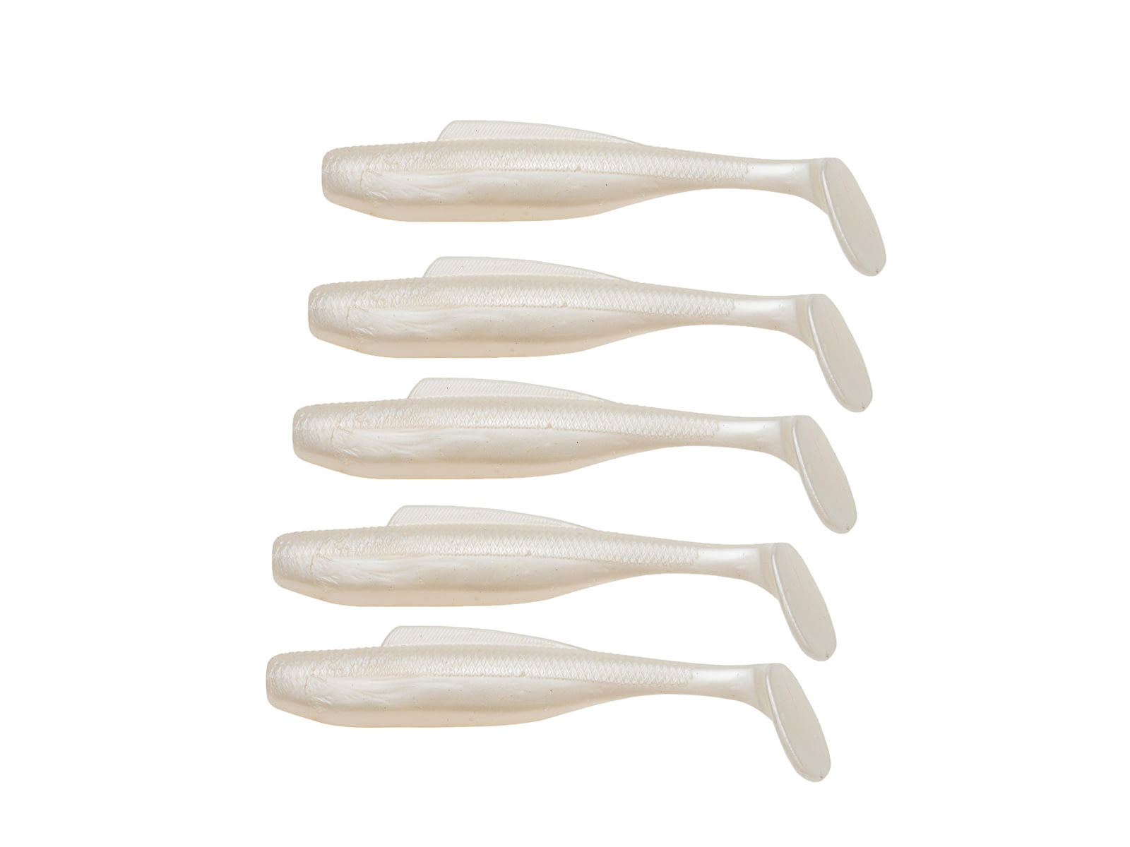Z-man Diezel Minnowz Soft Bait 5 Pack 4 in Pearl DMIN-84PK5