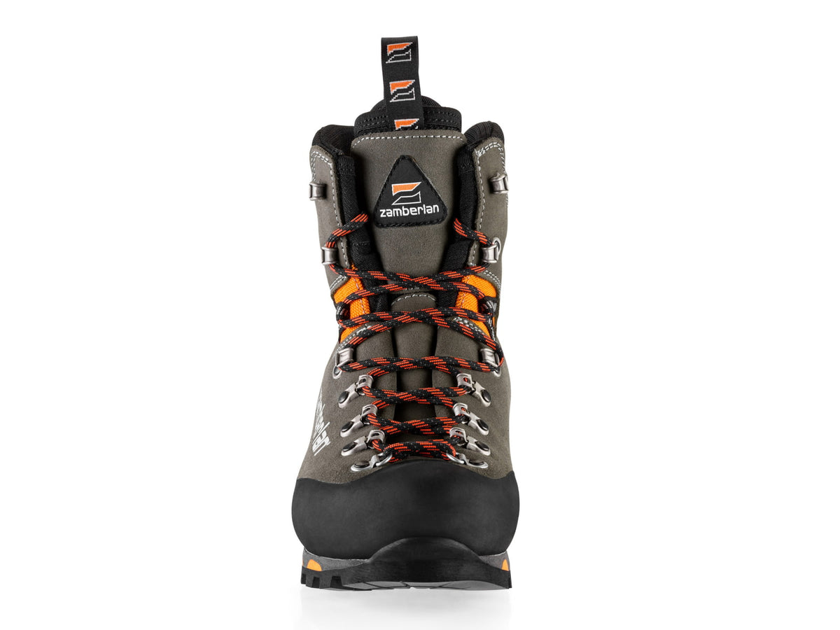 Zamberlan 2092 Mountain Trek GTX RR Mountaineering Shoes - Men's PFAS-Free Graphite/Orange