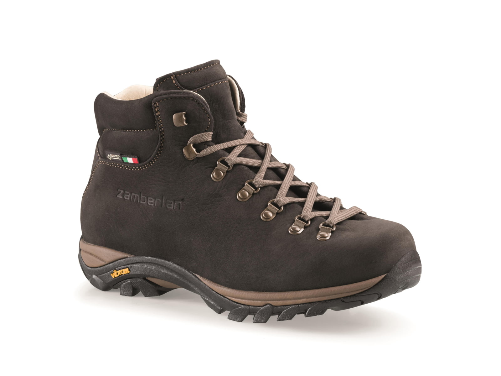 Zamberlan 320 Trail Lite Evo GTX Hiking Boot - Men's PFAS-Fee Dark Brown 8