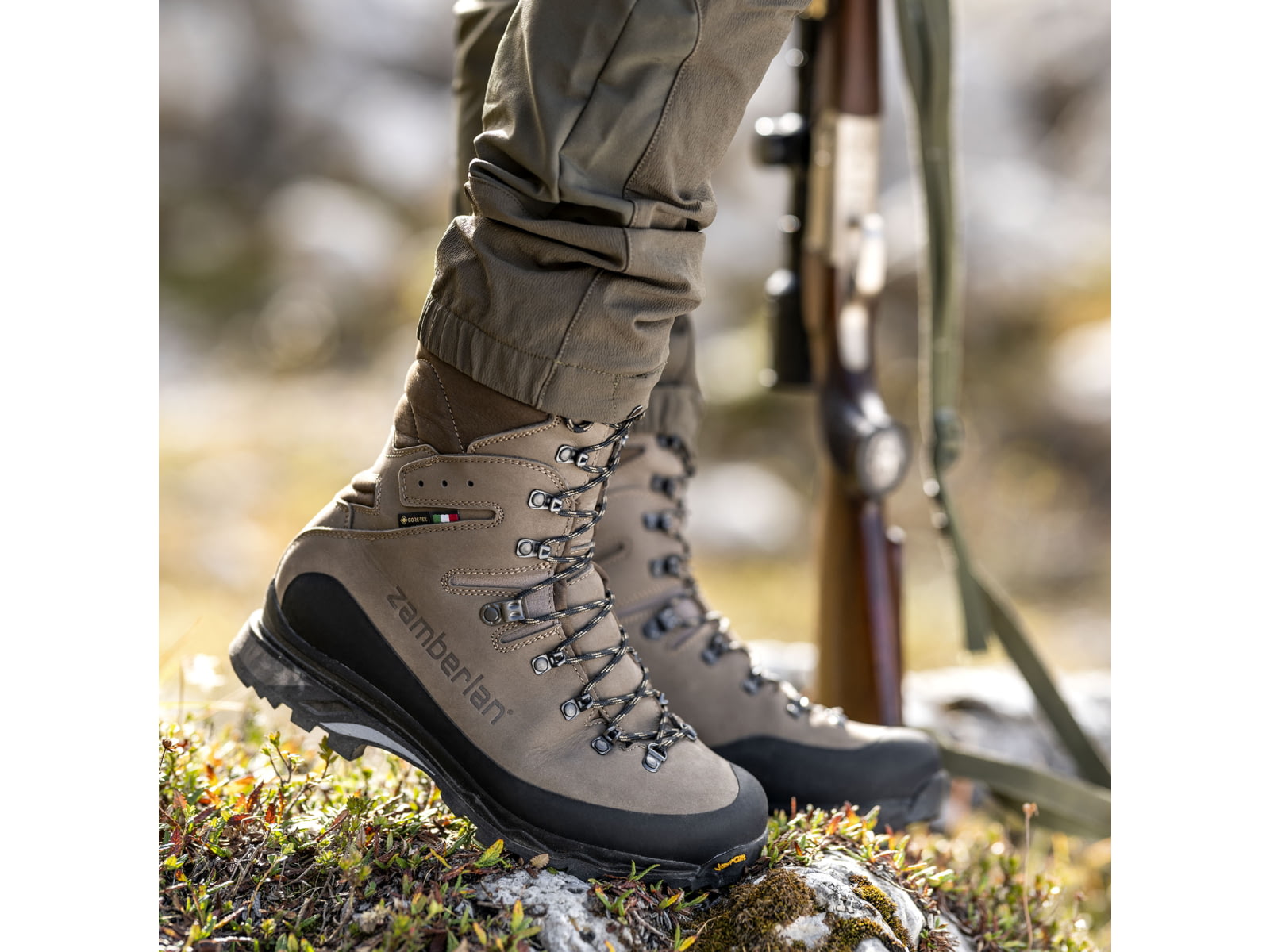 Zamberlan 980 Outfitter GTX RR Hiking Shoes - Men's PFAS-Free Brown