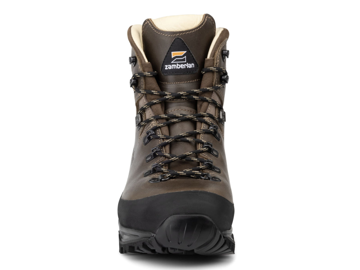 Zamberlan Guide Max GTX RR Backpacking Shoes - Men's PFAS-Free Dark Brown