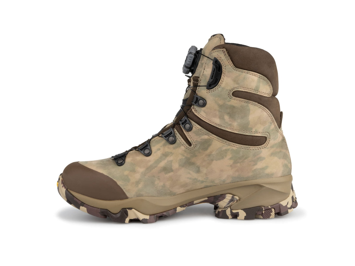 Zamberlan Lynx Mid GTX RR Boa WL Hiking Shoes - Men's PFAS-Free Camo 9/Wide