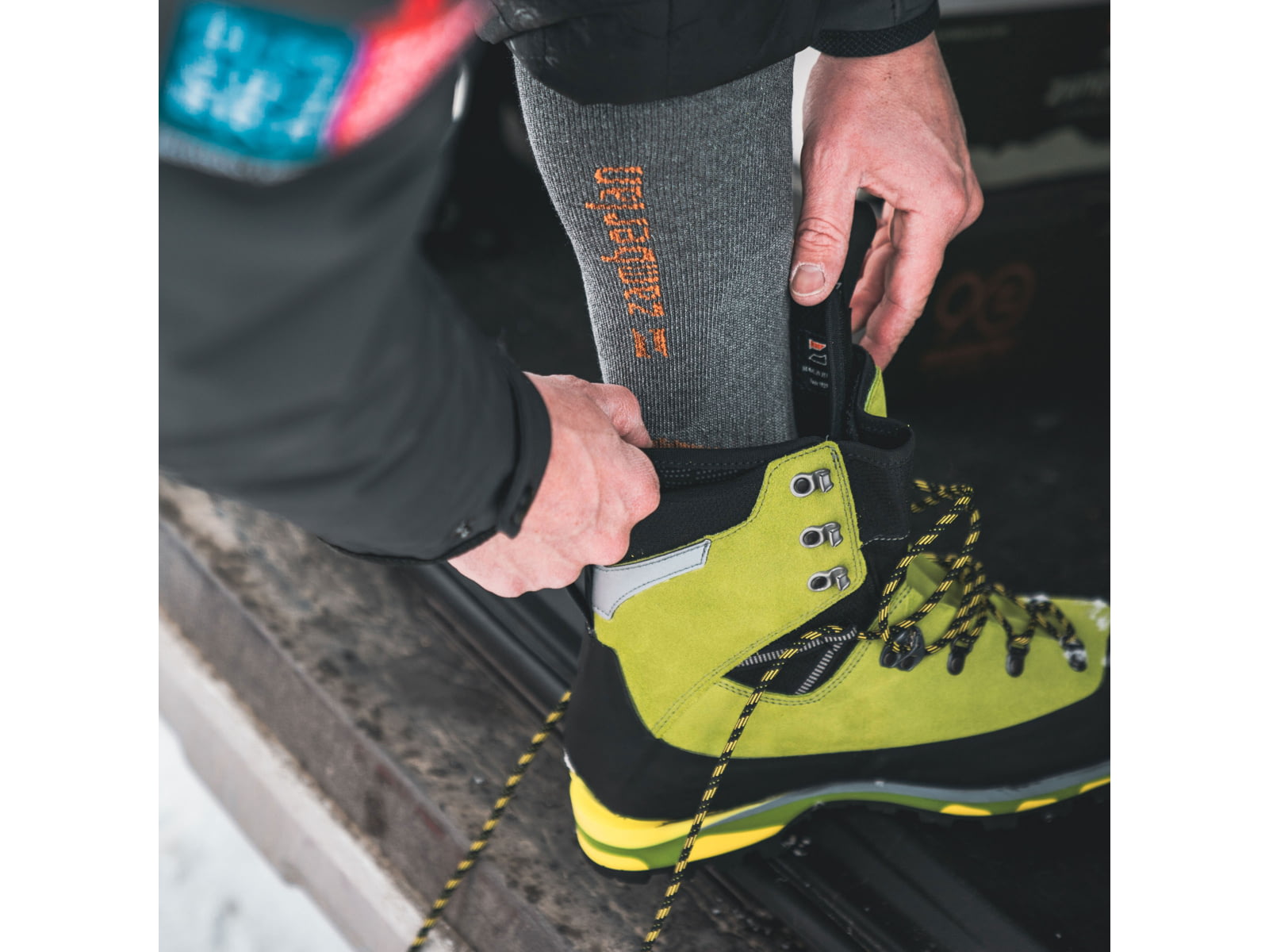 Zamberlan Mountain Lite GTX RR S3 Shoes - Men's Acid Green