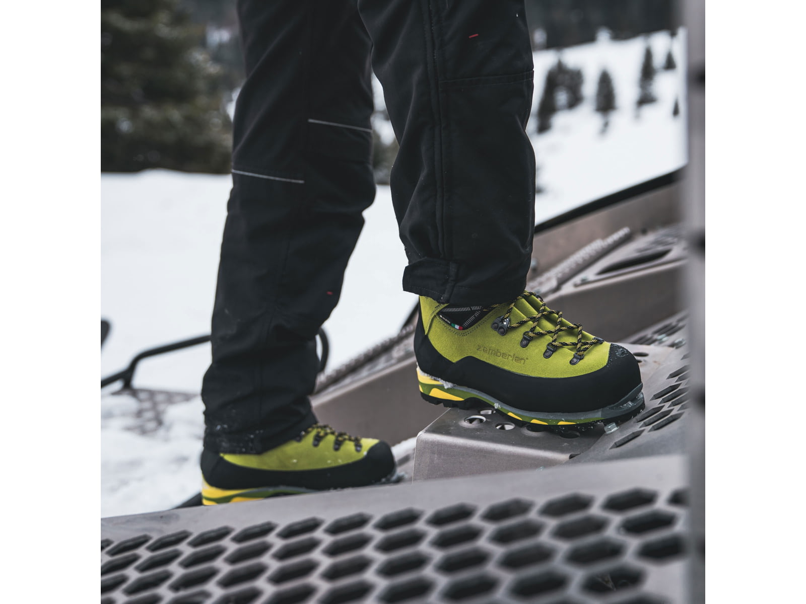 Zamberlan Mountain Lite GTX RR S3 Shoes - Men's Acid Green