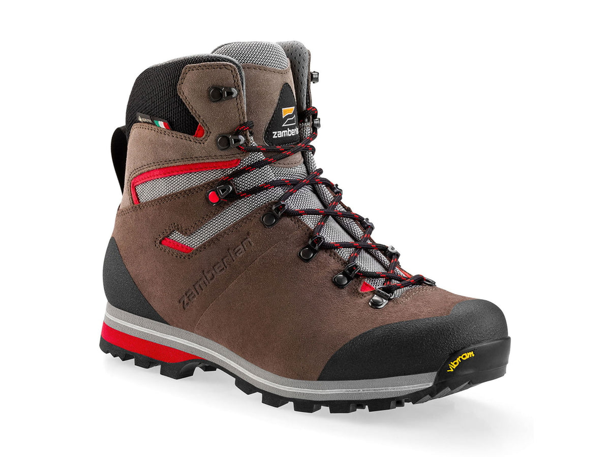 Zamberlan Thunder GTX Hiking Shoes - Men's PFAS-Free Brown/Sand