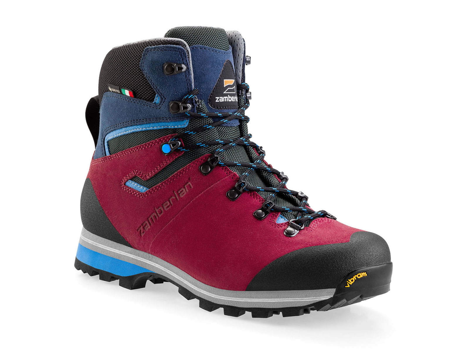 Zamberlan Thunder GTX Hiking Shoes - Women's PFAS-Free Wine/Octane