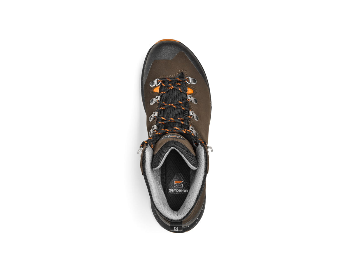 Zamberlan Thunder Pro GTX Hiking Shoes - Men's PFAS-Free Dark Grey/Lime