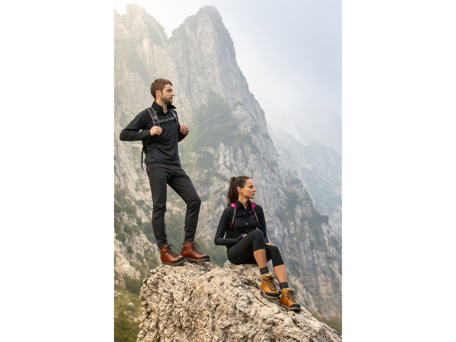 Zamberlan Tofane GTX RR NW Hiking Shoes - Men's PFAS-Free Waxed Brick