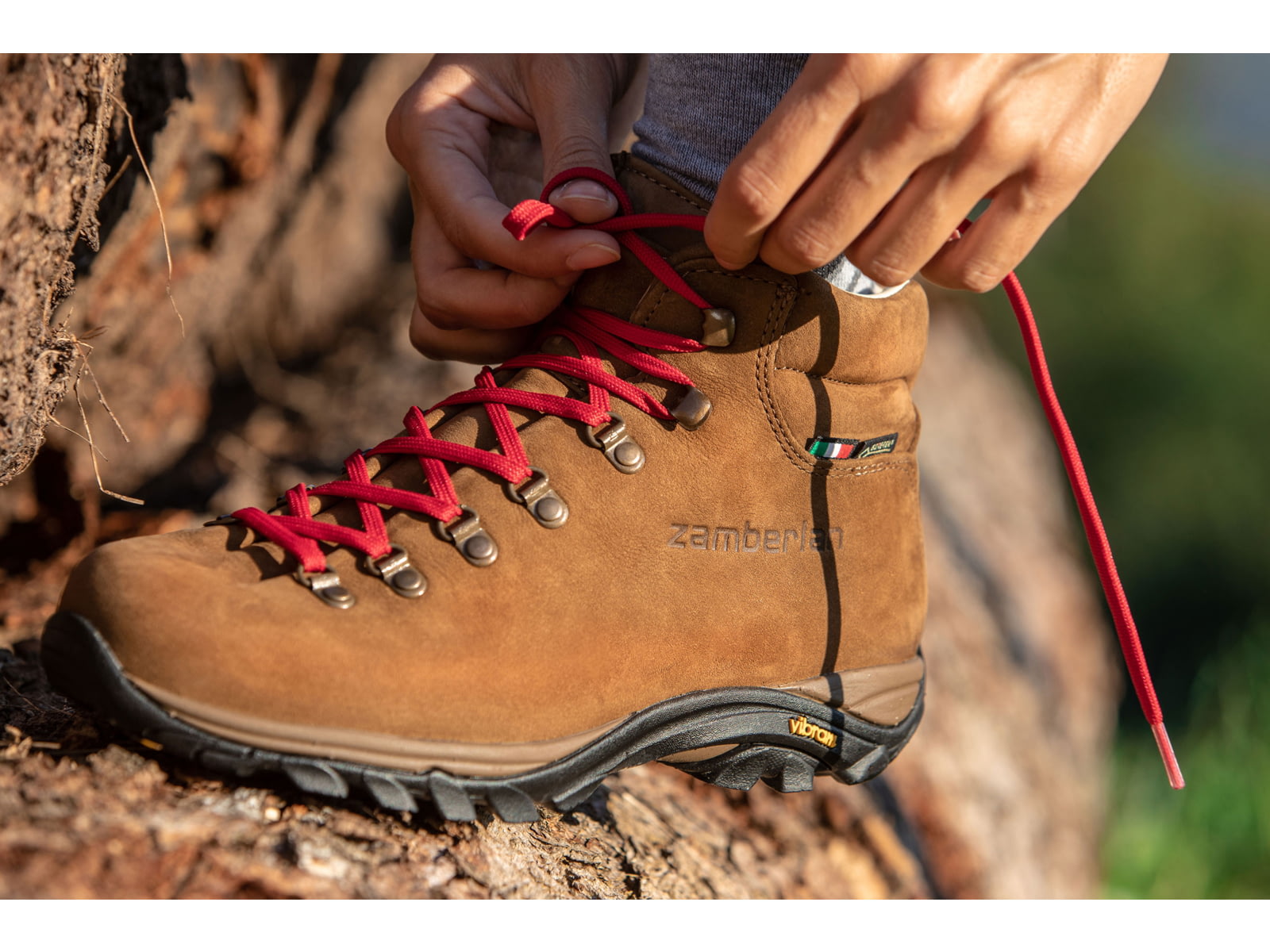 Zamberlan Trail Lite Evo GTX Hiking Shoes - Women's PFAS-Free Brown 9