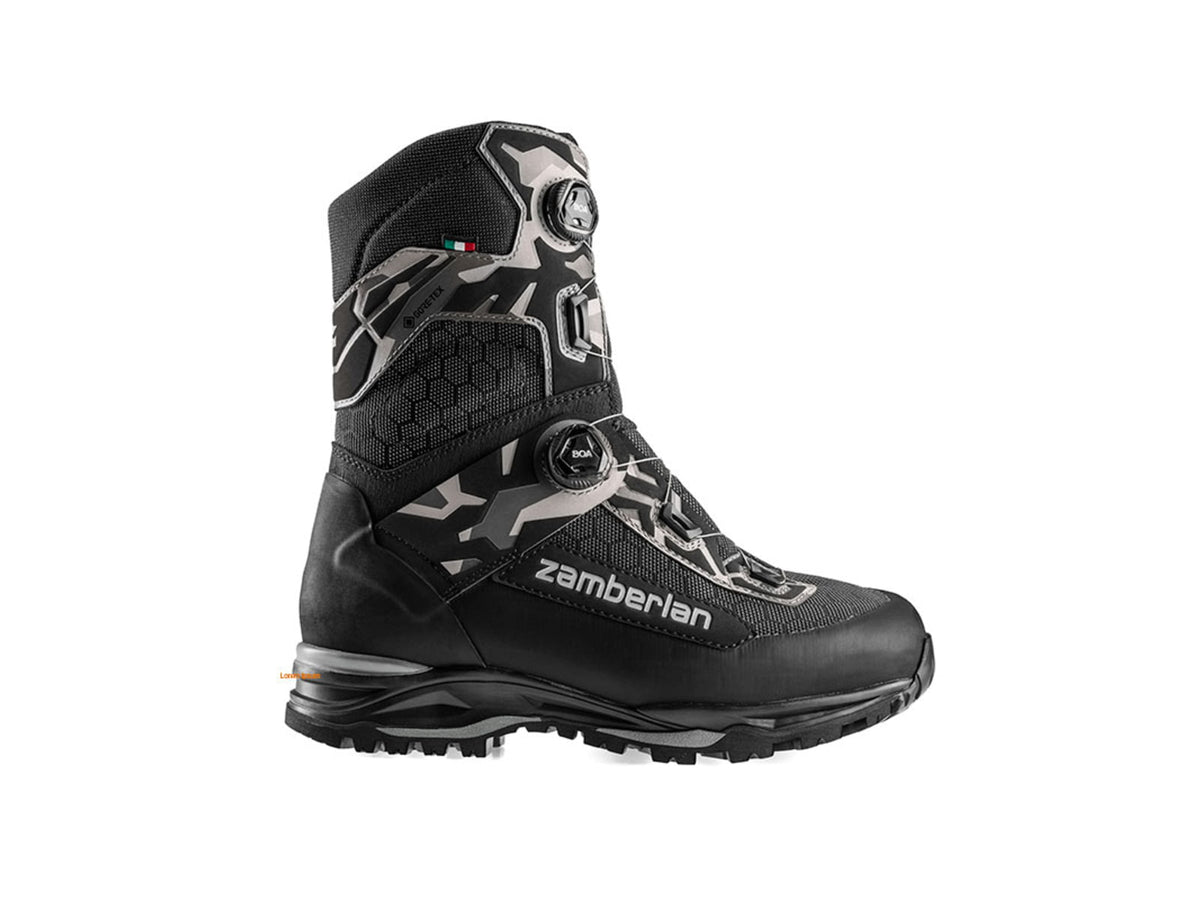 Zamberlan Ull GTX RR WL PL Boa Hiking Shoes - Men's PFAS-Free Black/Grey 9