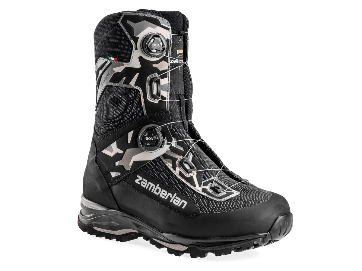Zamberlan Ull GTX RR WL PL Boa Hiking Shoes - Men's PFAS-Free Black/Grey 9