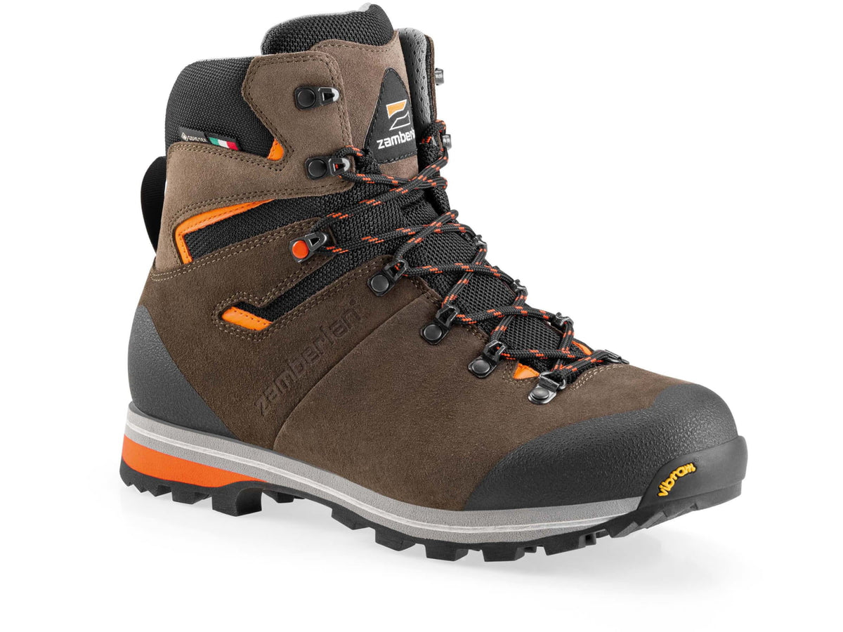 Zamberlan Thunder GTX Hiking/Backpacking Boot - Men's Brown/Orange