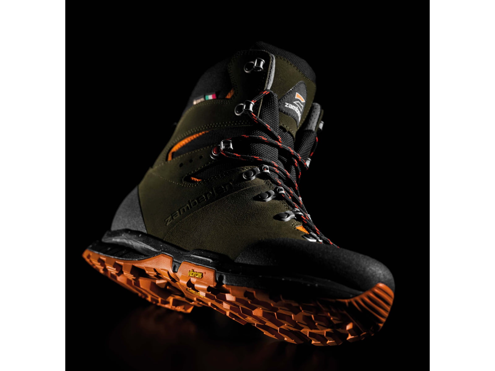 Zamberlan Thunder Pro GTX Hiking/Backpacking Boot - Men's Musk/Orange 9