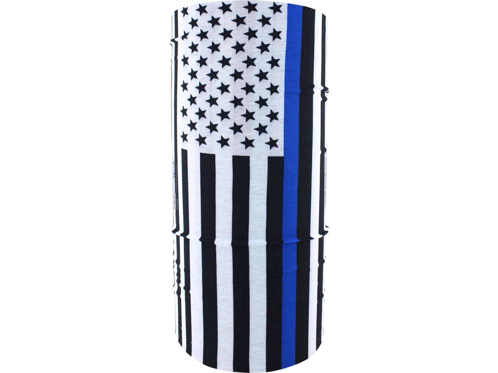 Zan Headgear Motley Tube Polyester Thin Blue Line T159